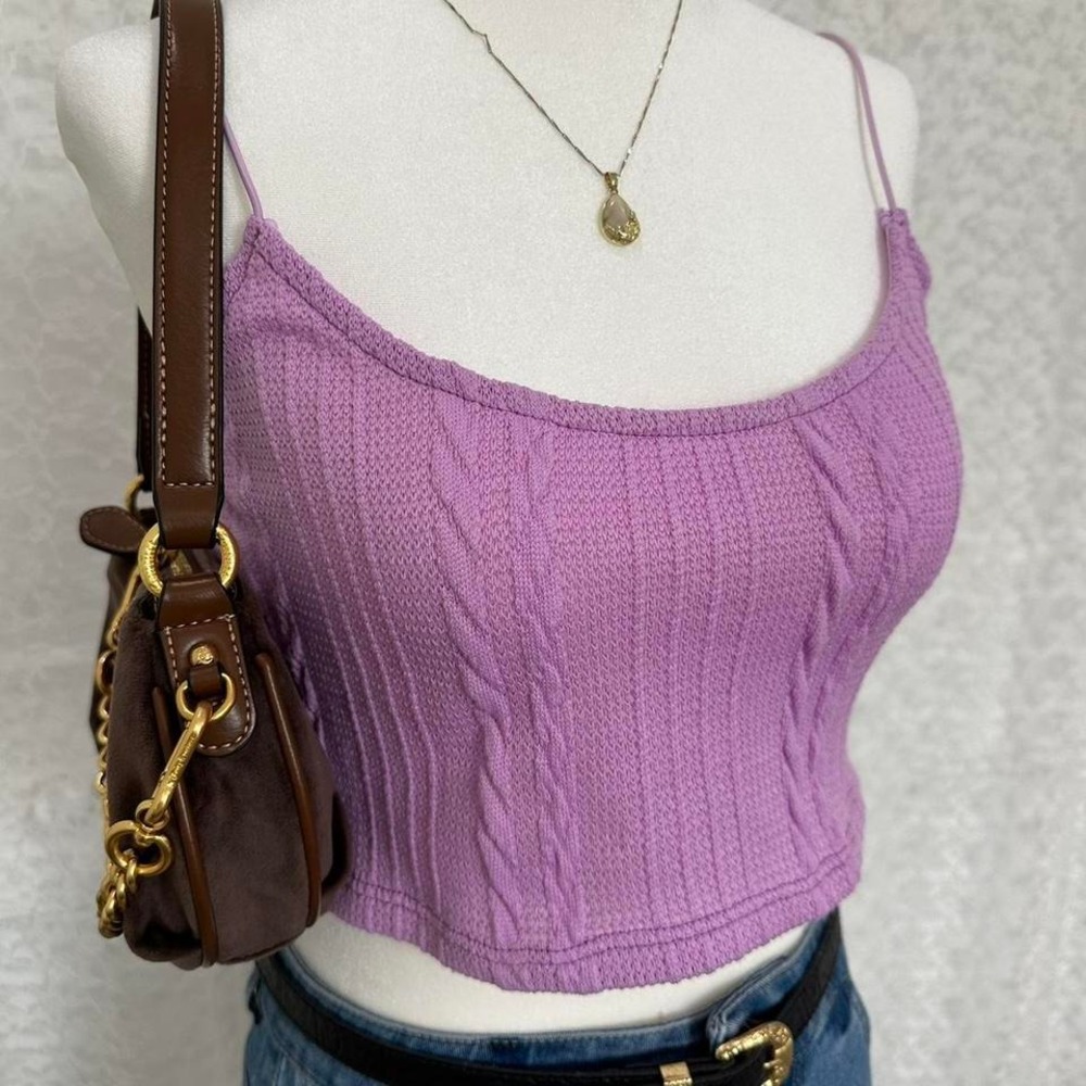 Purple tank top
